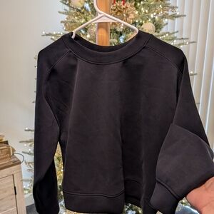 All in Motion Women's Black Crew Neck Sweater